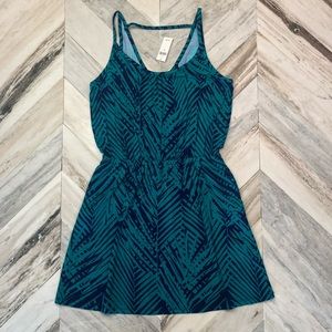 NWT Banana Republic Tropical Palm Jersey Sun Dress